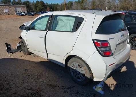 2018 Chevrolet Sonic Lt Auto z USA, uszkodzony, nr VIN 1G1JG6SH8J4106964